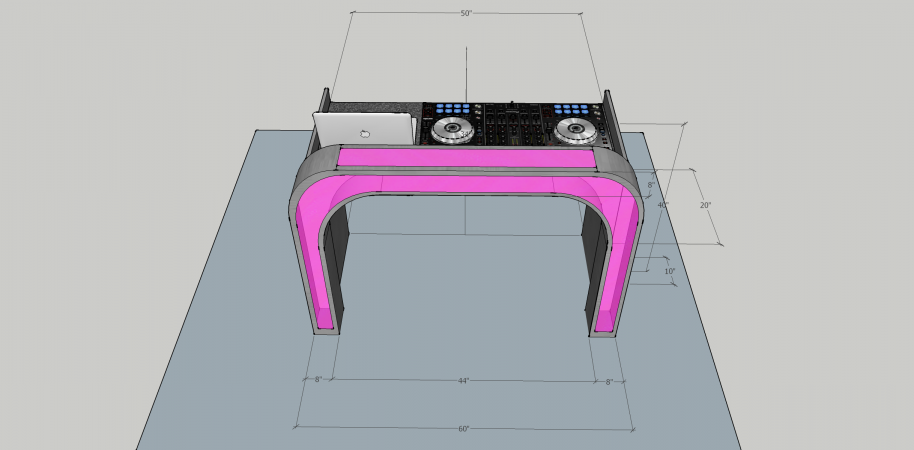Illuminated DJ Table #207<br>2,436 x 1,200<br>Published 6 years ago